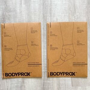 *SOLD* BODYPROX Ankle Support Braces